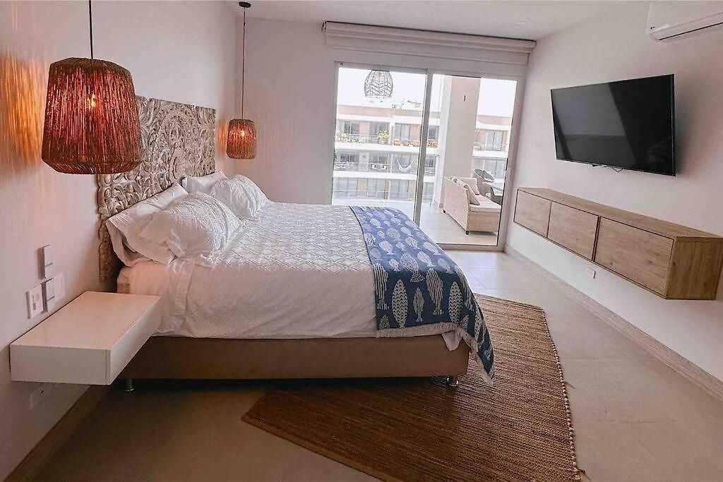 Lujoso Penthouse - Vista Al Mar - Playa Privada * Cartagena