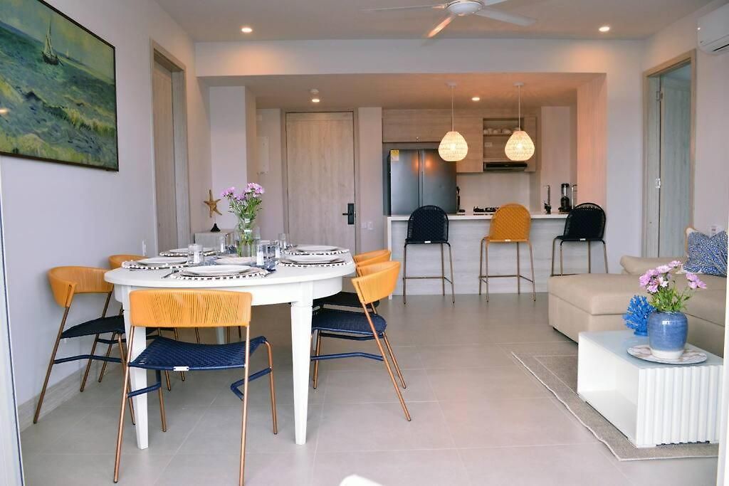 Apartamento Lujoso Penthouse - Vista Al Mar - Playa Privada *