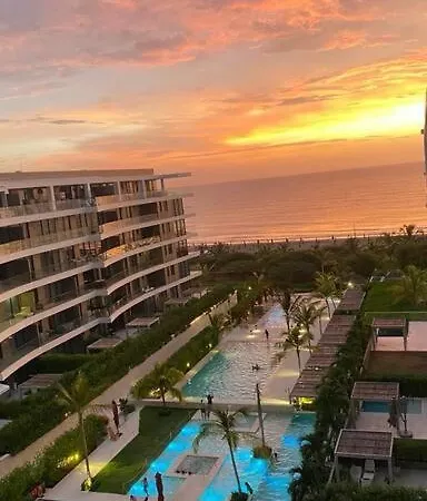 Lujoso Penthouse - Vista Al Mar - Playa Privada Apartamento Cartagena