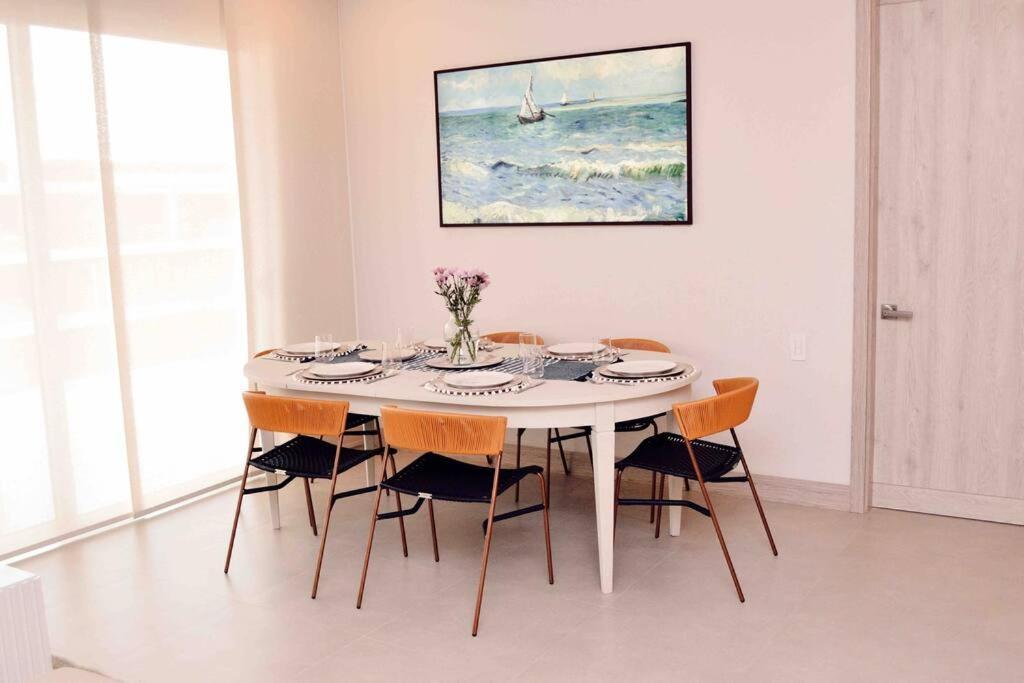 Lujoso Penthouse - Vista Al Mar - Playa Privada * Cartagena