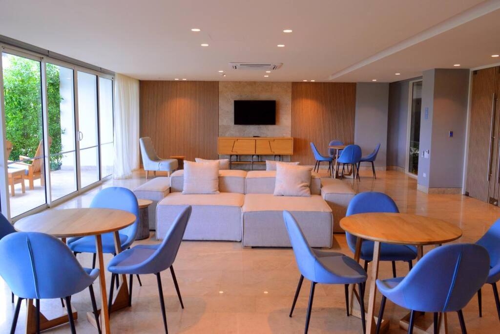 Lujoso Penthouse - Vista Al Mar - Playa Privada * Cartagena